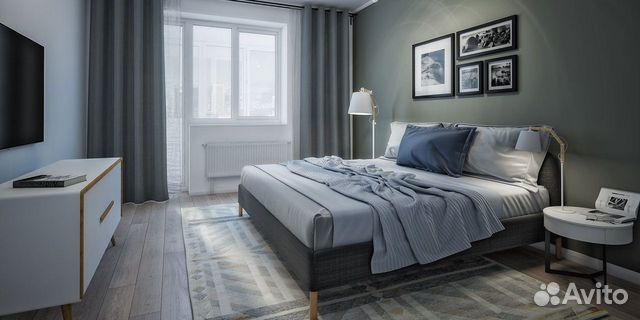 2-к квартира, 64 м², 4/19 эт.