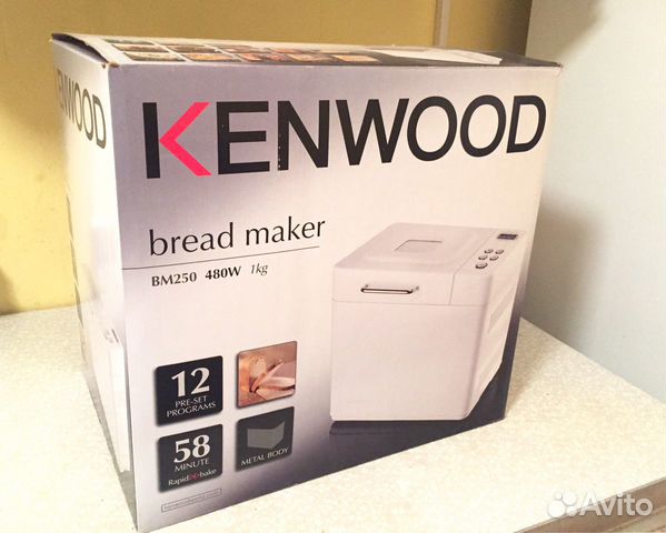 Хлебопечь kenwood BM250