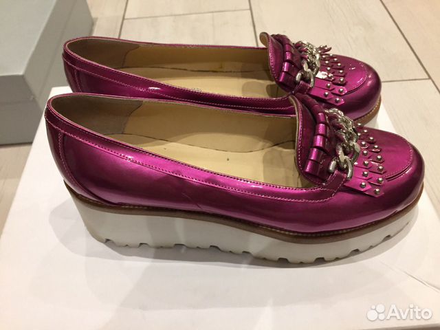 Туфли на танкетке Nando Muzi 36,5-37 Туфли на танкетке Nando Muzi 36,5-37