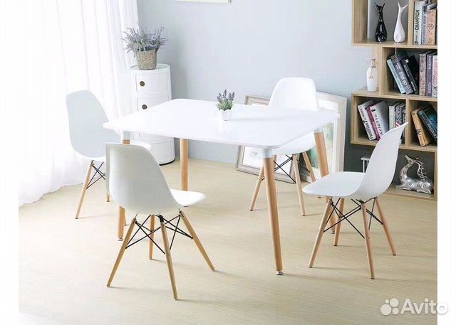 Обеденная группа eames white
