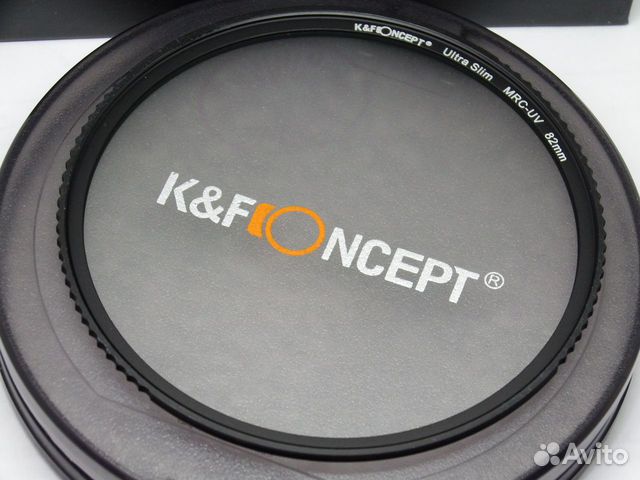 Светофильтр K&F Concept Ultra Slim MRC-UV 82mm