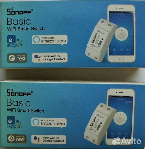 Умные выключатели Sonoff Basic WiFi Smart Умные выключатели Sonoff Basic WiFi Smart