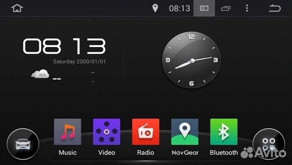 Автомагнитола Android 9 Opel Astra H (серебро)