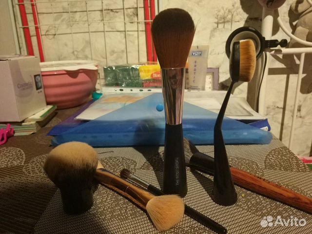Набор проф кистей для макияжа