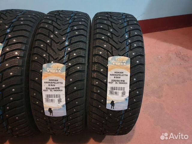 225/55/18 Nokian Hakkapeliitta 8 SUV