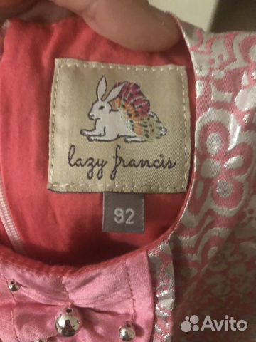 Нарядное платье Lazy Francis рост 92 Нарядное платье Lazy Francis рост 92