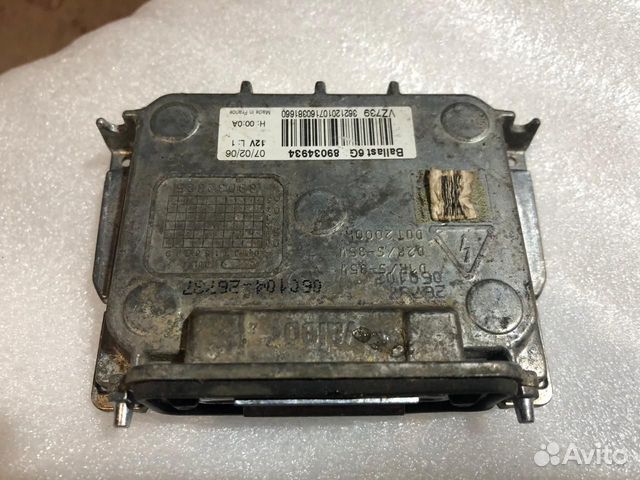 Блок розжига Opel vectra C ксенон 6G89034934 Блок розжига Opel vectra C ксенон 6G89034934