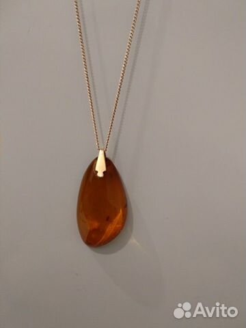 Кулон с янтарем 583 Кулон с янтарем 583