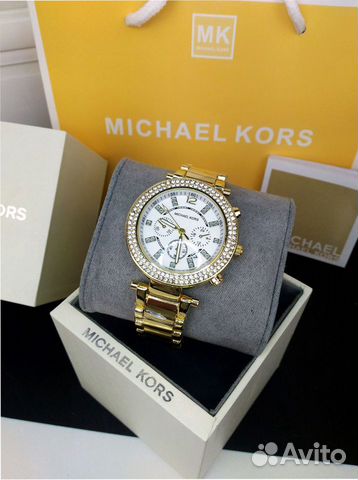 Часы женские michael kors в золоте (108) Часы женские michael kors в золоте (108)