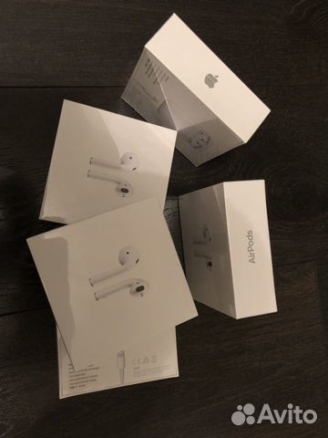 Беспроводные наушники airpods 2