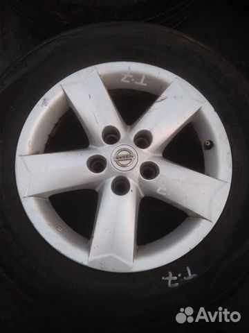 Диск литой R16 Nissan Qashqai J10 2008 год