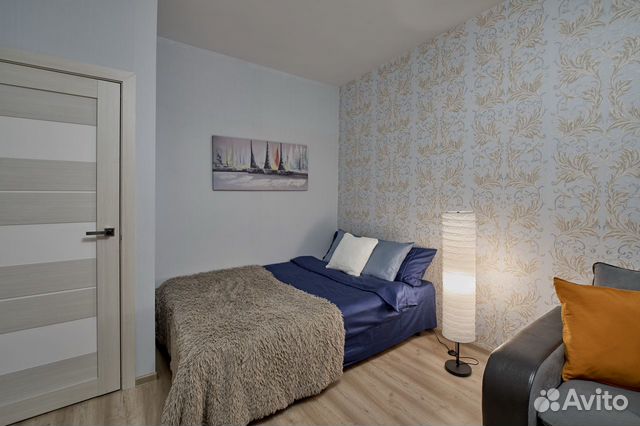 

1-к. квартира, 42 м², 2 кровати