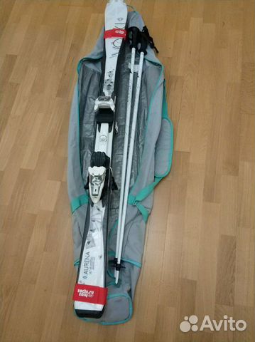 Горные лыжи Volkl, комплект для катания (женский) Горные лыжи Volkl, комплект для катания (женский)