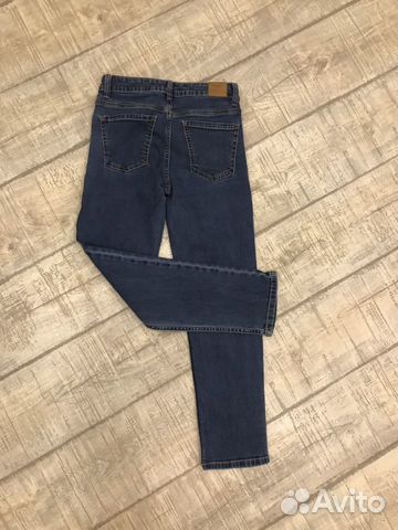 Джинсы укороченные прямые Bershka 32 s