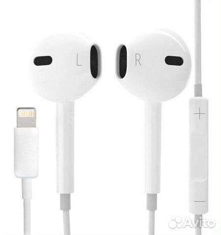 Наушники Apple earpods оригинал, Lightning