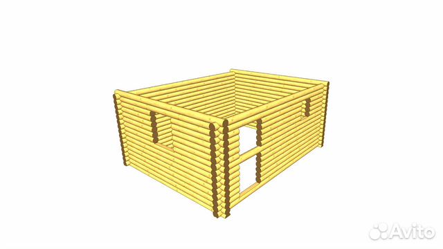 Сруб бани 5х4 Сруб бани 5х4