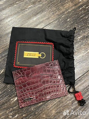 Картхолдер (визитница) Zilli из крокодиловой кожи Картхолдер (визитница) Zilli из крокодиловой кожи