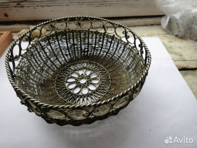 Вазочка,конфетница мнц