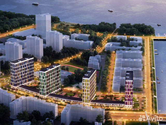 1-к квартира, 43.4 м², 17/22 эт. 1-к квартира, 43.4 м², 17/22 эт.