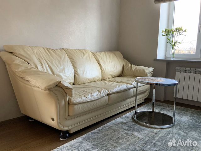 Диван Nieri Corniche кожаный раскладной Италия