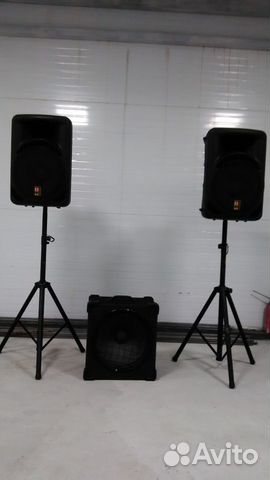 Комплек акустики rms1000w + 2x250w Комплек акустики rms1000w + 2x250w