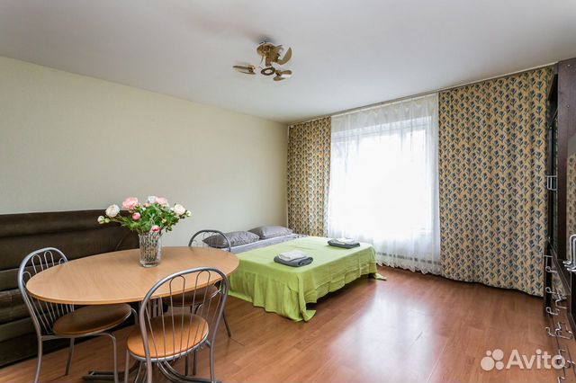 

1-к. квартира, 40 м², 2 кровати