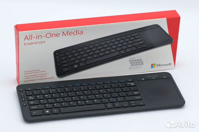 Беспроводная клавиатура Microsoft All-in-One Media Беспроводная клавиатура Microsoft All-in-One Media