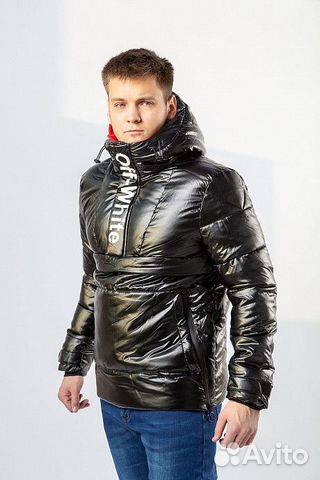 Пуховик мужской off-white Пуховик мужской off-white