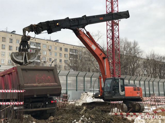 Аренда грейфера колесного гусеничного от 9 до 27м Аренда грейфера колесного гусеничного от 9 до 27м