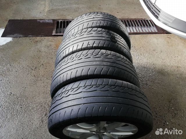 Летнии шины, 4шт Dunlop 205/55 R16