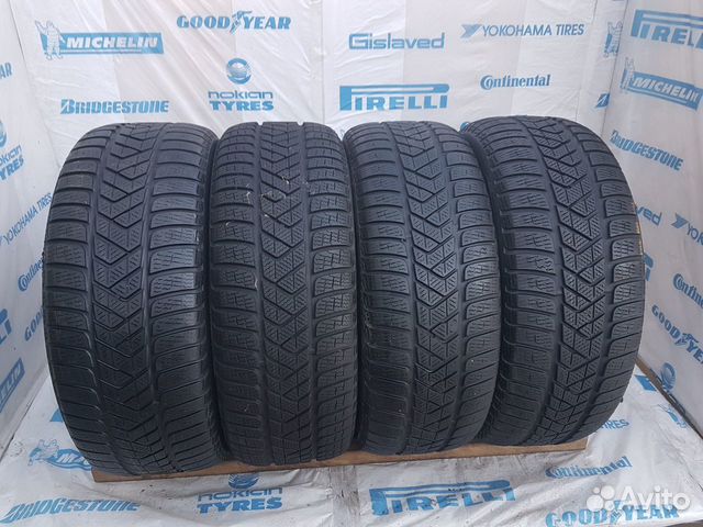Зимние шины бу 225 55 16 pirelli Sottozero 3 82A