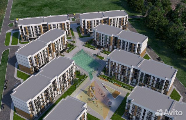 1-к квартира, 57 м², 5/5 эт.
