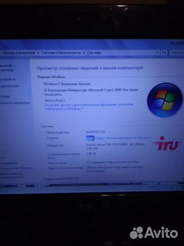 Нетбук Iru Нетбук Iru