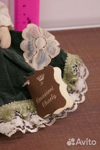 Кукла фарфоровая. Италия. 20 см