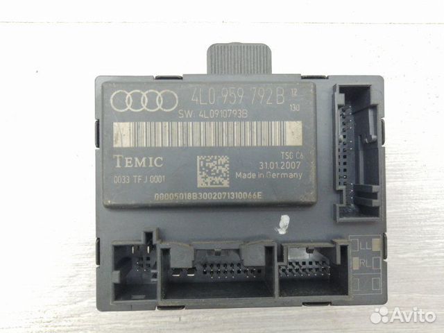 Блок комфорта двери Audi Q7 4L BAR 2007
