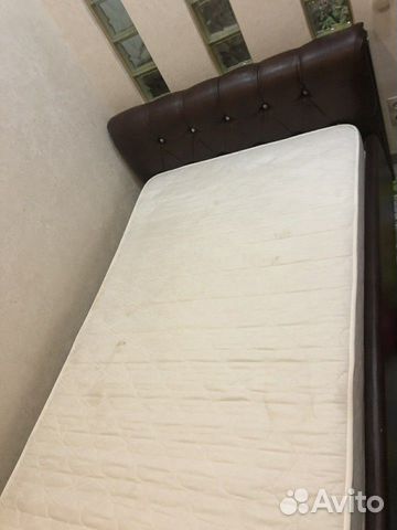 Кровать 140*200 б/у с матрасом Askona