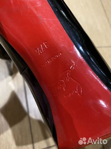 Туфли Christian Louboutin pigalle plato