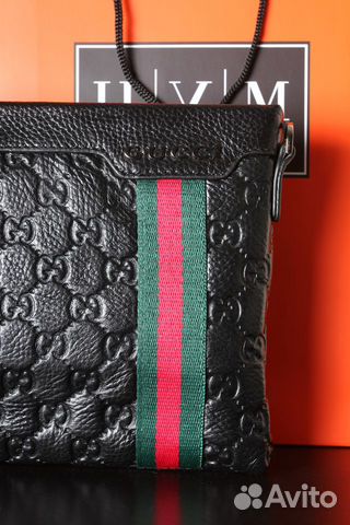 Мужская барсетка клатч Gucci Мужская барсетка клатч Gucci