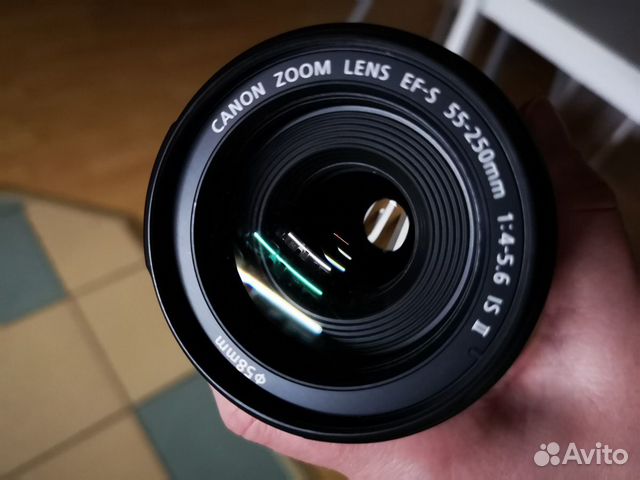 Объектив canon 55-250 f/4:5.6 IS II