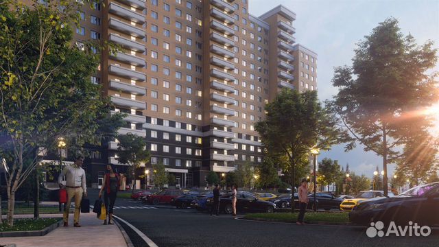 2-к квартира, 68.7 м², 16/25 эт.