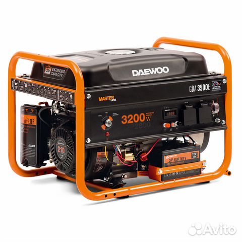 Генератор бензиновый GDA 3500 daewoo Генератор бензиновый GDA 3500 daewoo