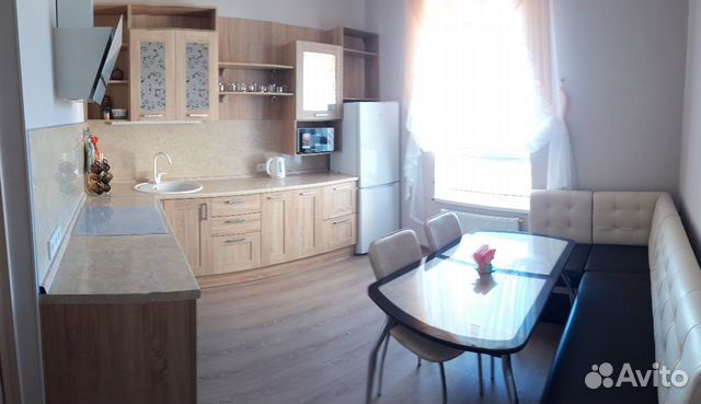

1-к. квартира, 42 м², 2 кровати