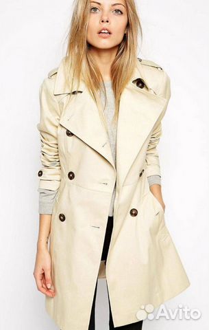 Тренч макинтош новый ASOS Collection