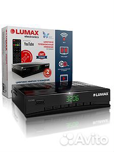 Приставка для цифрового тв Lumax DV3206HD+WI-FI