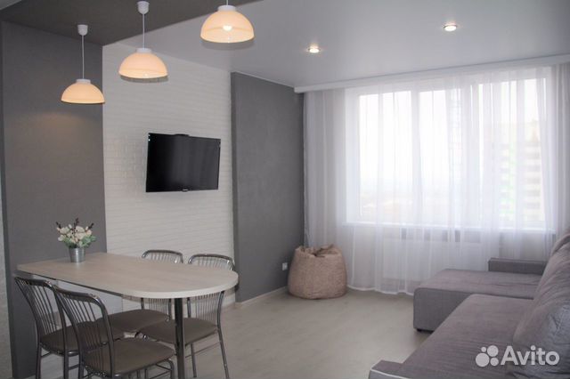 

1-к. квартира, 53 м², 3 кровати