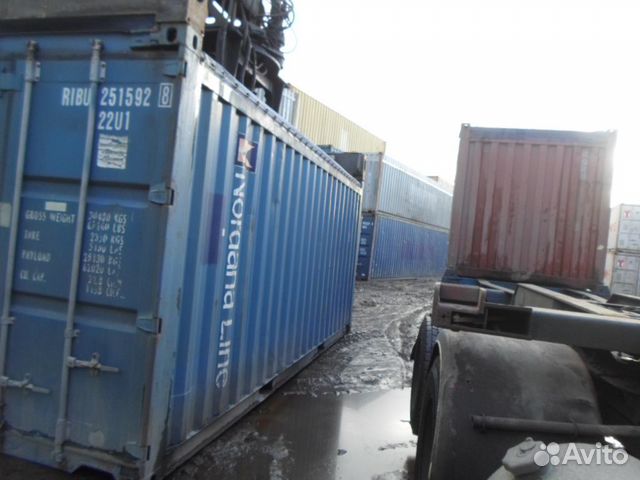 Контейнер 20 фут Open Top б/у ribu2515928