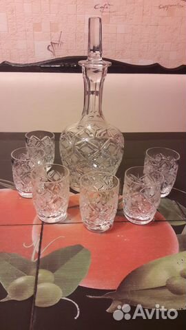 Графин с рюмками СССР