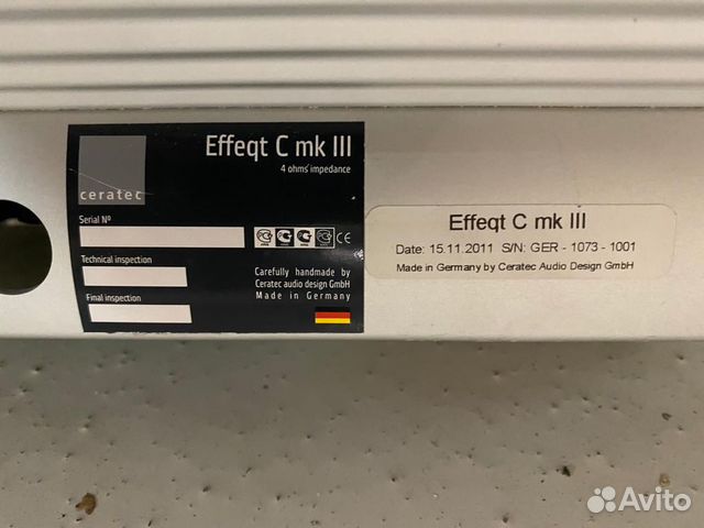 Ceratec Effeqt C MK III Ceratec Effeqt C MK III