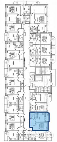 1-к квартира, 33.9 м², 21/25 эт.