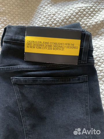 Джинсы мужские Calvin Klein размер w34XL32 Джинсы мужские Calvin Klein размер w34XL32